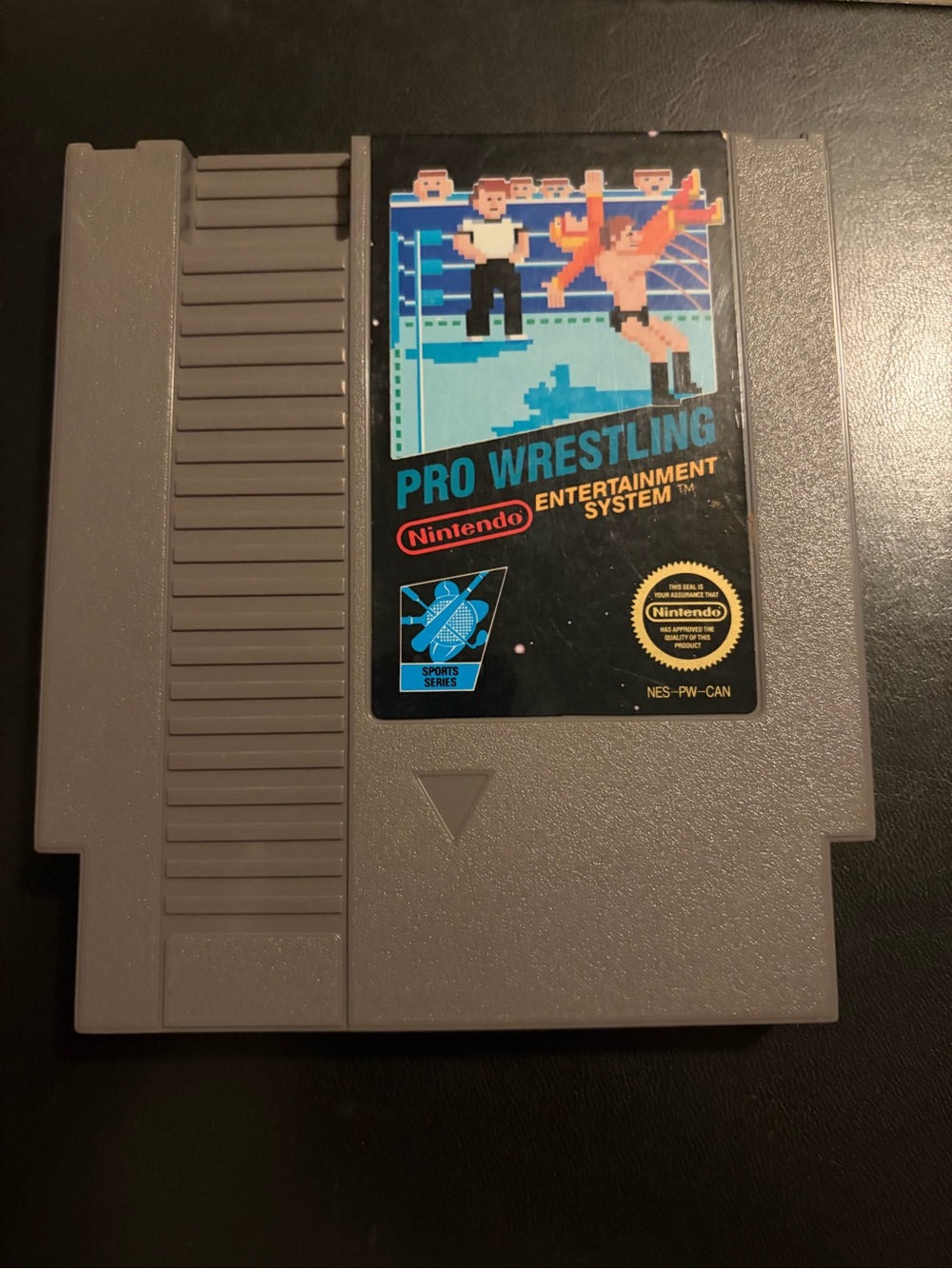 Pro Wrestling NES Nintendo Vintage Video Game Console Toys